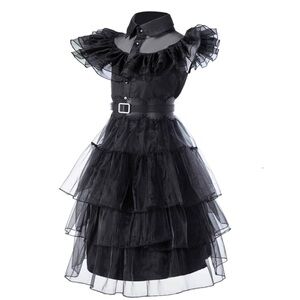 Girls 9-10Y Wednesday Costume Set